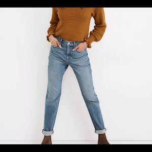 Madewell High-Rise Slim Boyjean in Neal Wash